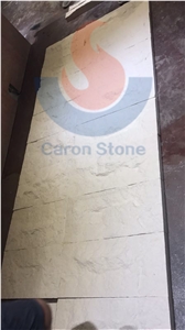Limra White Limestone Split Face Mushroom Stone ,Wall Cladding ,Panel