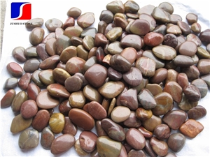 A Grade Best Quality Mixed Color Pure Polished Pebble Stone Blind Path