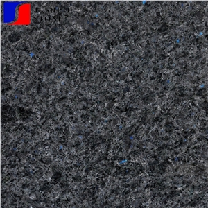 Angola Black Granite Blue in Night Granite Tile Slab for Cut to Size