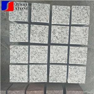 Big White Flower Puning Granite,Guangdong G439 China Cobble Stone