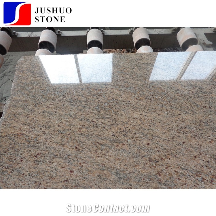 China Factory Giallo Nova Venecl Granite Slab,Brazil Yellow Stone Tile