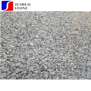 China Polished Spray White Natural Stone Granite Slabs for Floor Walls
