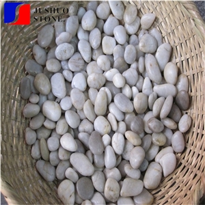 China Polished White Gravel Cobblestone,Pebble,Cobble Stone,Paint Pebb