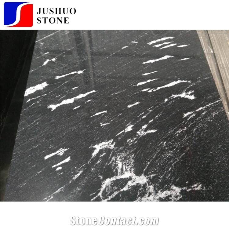 China Snow Grey White Veins Granite Tile Floor Covering French Pattern