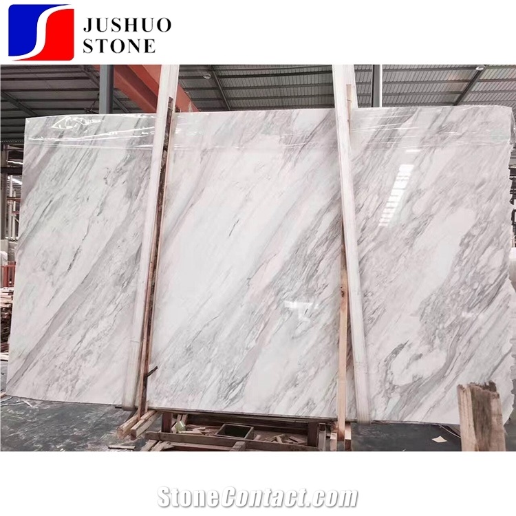 Engineered Venato Marble Volakas/Sold &Volakas White Slab for Tiles