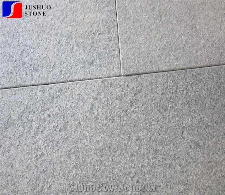 Flamed China Nero Impala Granite Tile & Cut to Size with a Grade Stone