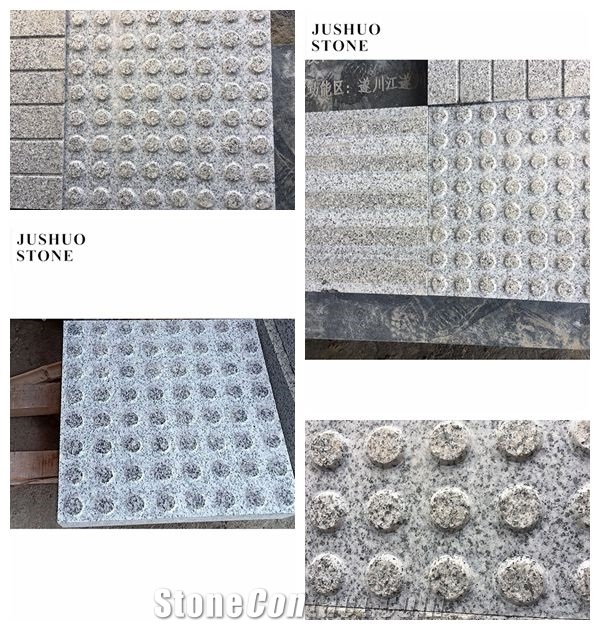 G654 Exterior Pattern Blind Pavers Cube Stone Garden Stepping