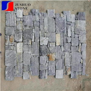 Grey Split Face Stone Pavers, China Culture Stone,Slate Wall Tiles