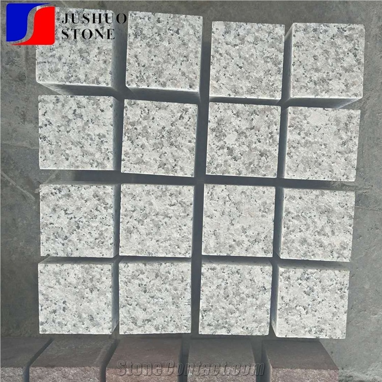 Guangdong Puning White Granite,G439 Big White Flower Granite Paving