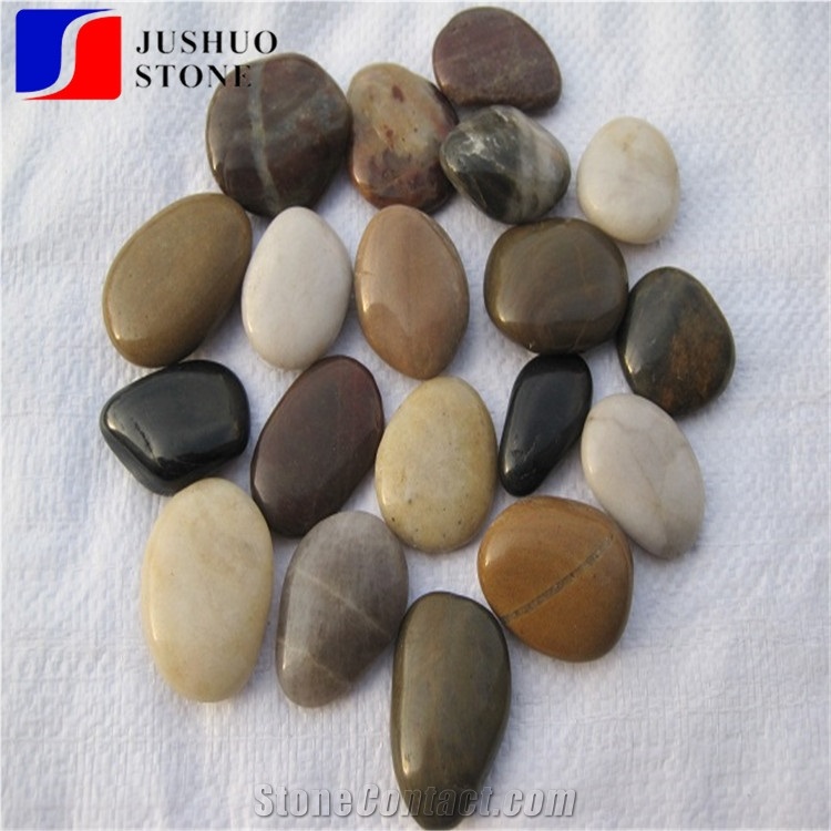 Natural Cobble & Pebble Crushed Chips Gravels Stone Pebble Walkway