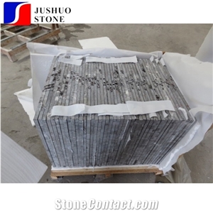 Silver Portoro/China Nero Portoro Marble Tiles for Inner Luxary Hotel