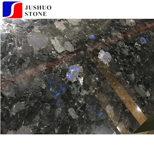 Volga Labrador Blue Granite/Irina Blue Stone Tile Slab for Cut to Size