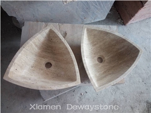 Chinese Honey Onyx Vessel Sinks and Basins Hot Wholesale Wash Bowls