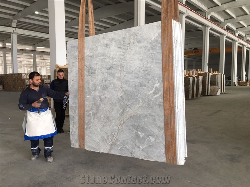 Ice Grey Marble Slabs & Tiles