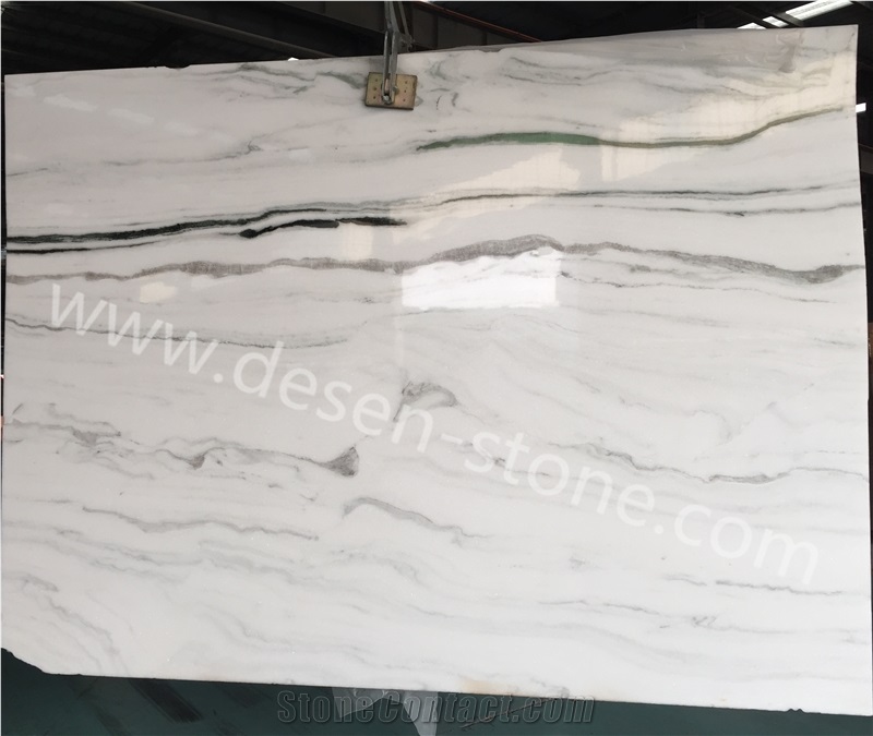 China Panda White/Sonal White Marble Stone Slabs&Tiles for Vanity Tops