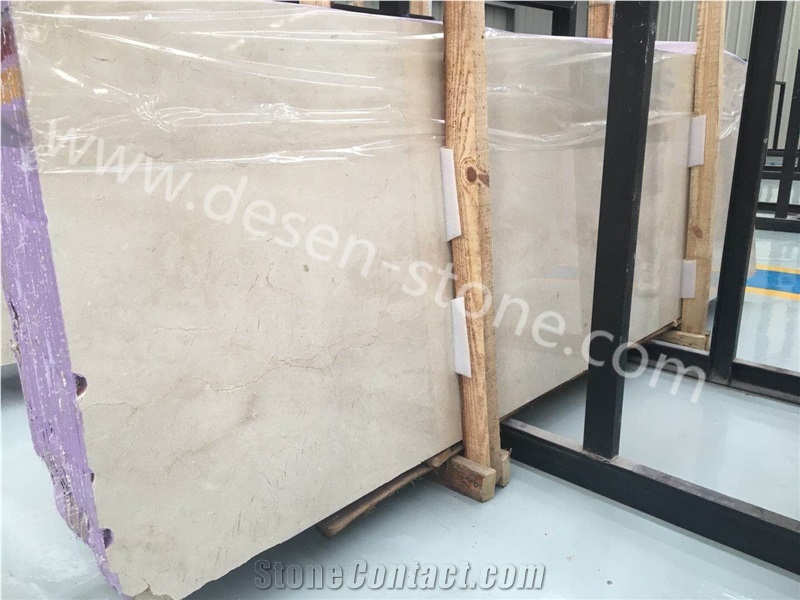 Crema Marfil Commercial/Spain Beige Marble Stone Slabs&Tiles Patterns