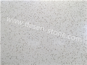 Crystal Yellow Diamond Quartz Stone/Artificial Quartz Stone Slabs&Tile