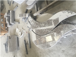 G664 Granite Monuments/Tombstones Design/Headstones/Gravestones