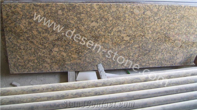 Giallo Fiorito/Gold Diamond Kitchen Marble Stone Countertops/Desk Tops