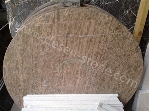Hang Grey/Hang Ash Marble Stone Round Tabletops/Table/Work Tops Design
