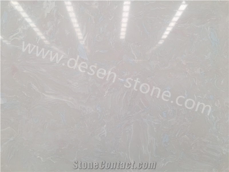 Ice Flower Blue Onyx Quartz Stone/Artificial Quartz Stone Slabs&Tiles