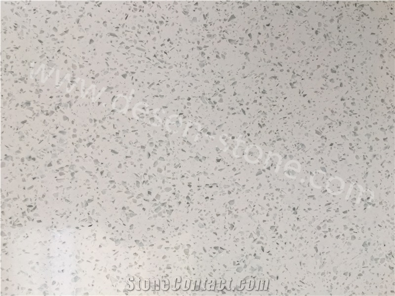 New White Diamond Quartz Stone/Artificial Quartz Stone Slabs&Tiles