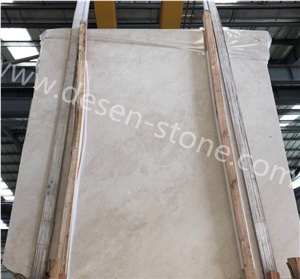 Spanish Beige/Crema Marfil Select Marble Stone Slabs&Tiles Cut-To-Size