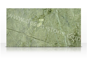 Spring Green/Dandong Green Marble Stone Slabs&Tiles Flooring Covering
