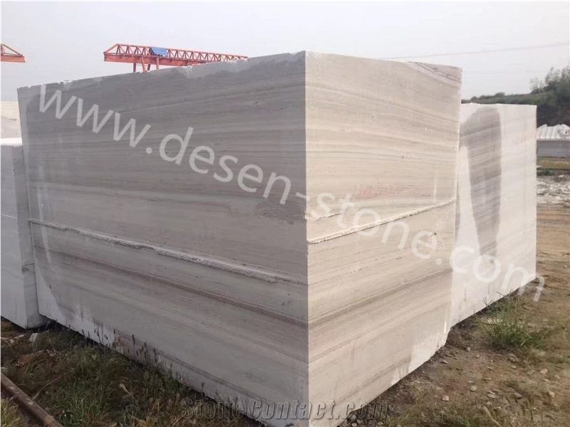 White Wooden/White Wood Grain/Chenille White Marble Big Stone Blocks