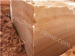 Wooden Grain Yellow/Imperial Wood Vein Yellow Marble Big Stone Blocks