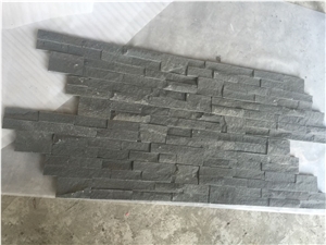 Black Wall Cladding,Black Sandstone Cultured Stone