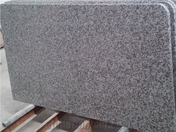 G439 Big Flower White China Granite Custom Kitchen Countertop