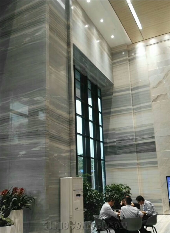 Blue Gold Sand Marble Tiles/Slabs/Cut to Size Polished for Floor &Wall