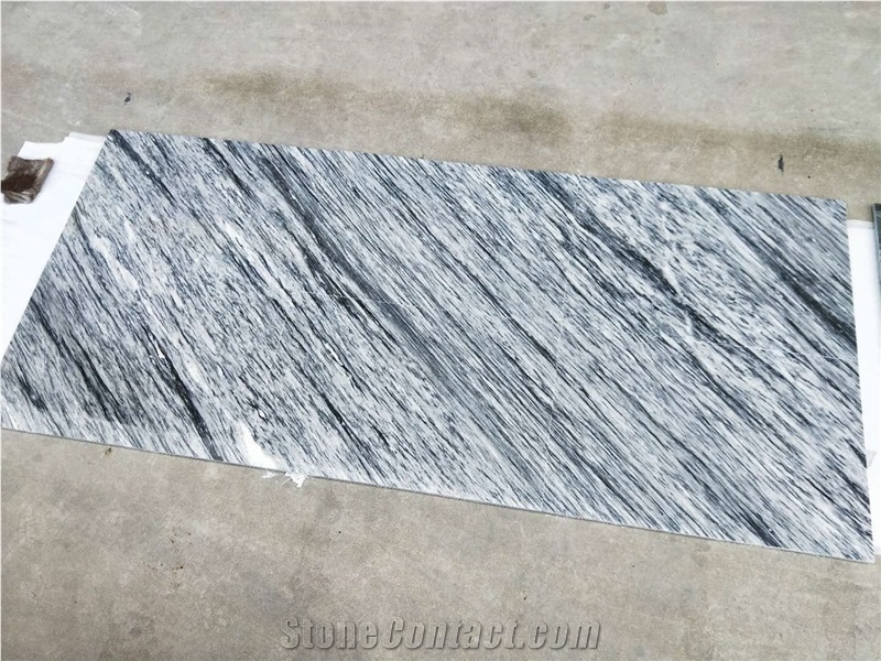 Meteor Shower Grey Marble Tile/Slab/Cut to Size Polished for Floor&Wall