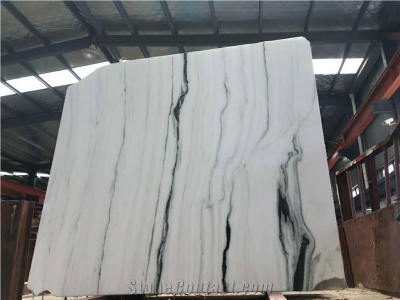 Panda White Marble Tiles/Slabs/Cut to Size Polished for Floor Wall