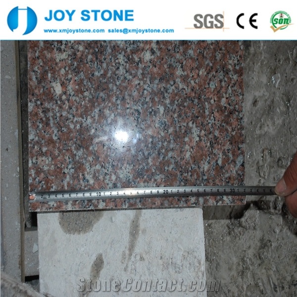 China Factory Natural Stone G687 Cheap Non-Slip Red Granite Tiles