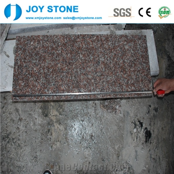 Contact Supplier Chat Now! G687 Pink Anti Slip Granite Tile Floor