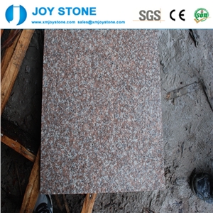 Fujian Granite G687 Peach Red Polished Slabs for Wholesale