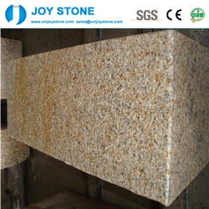 G682 Flamed Yellow Granite Kerb Stone Kerbstone Supplier in Chia