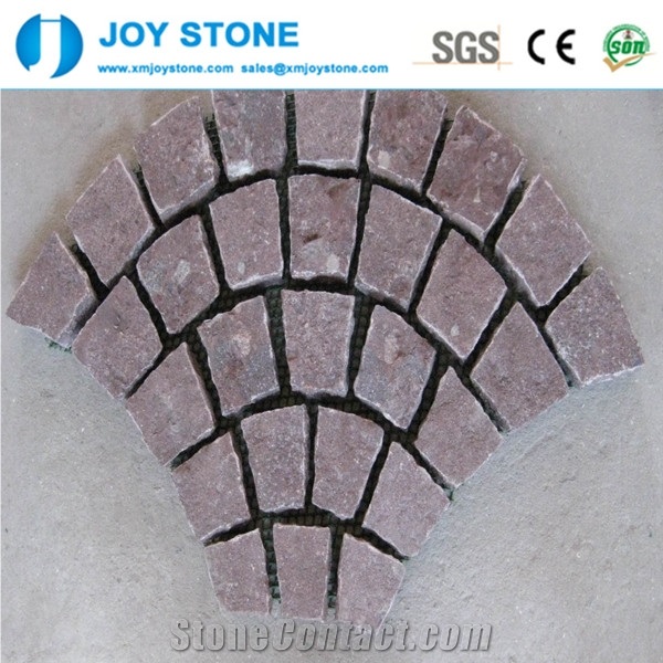 High Quality Dayang Red Porphyry Granite Flamed Garden Patio Pavers