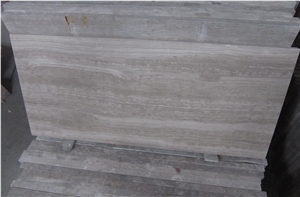 Perlino Bianco Wooden Grey Marble Flooring Tiles Grey Marble Floor