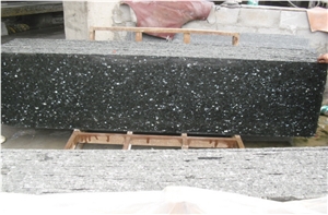 Polished Emerald Pearl Blue Granite Affordable Countertops