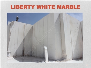 Iran Liberty White Marble Blocks