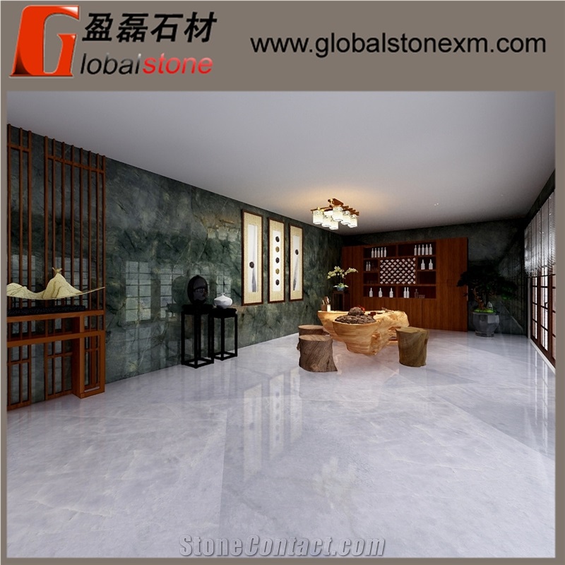 Peacock Green Marble, Wonderful Marble for Hotel Decorations