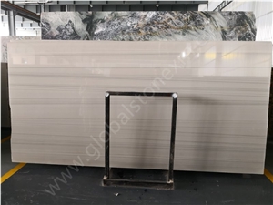 Roman Grey Marble Slab Wall Covering