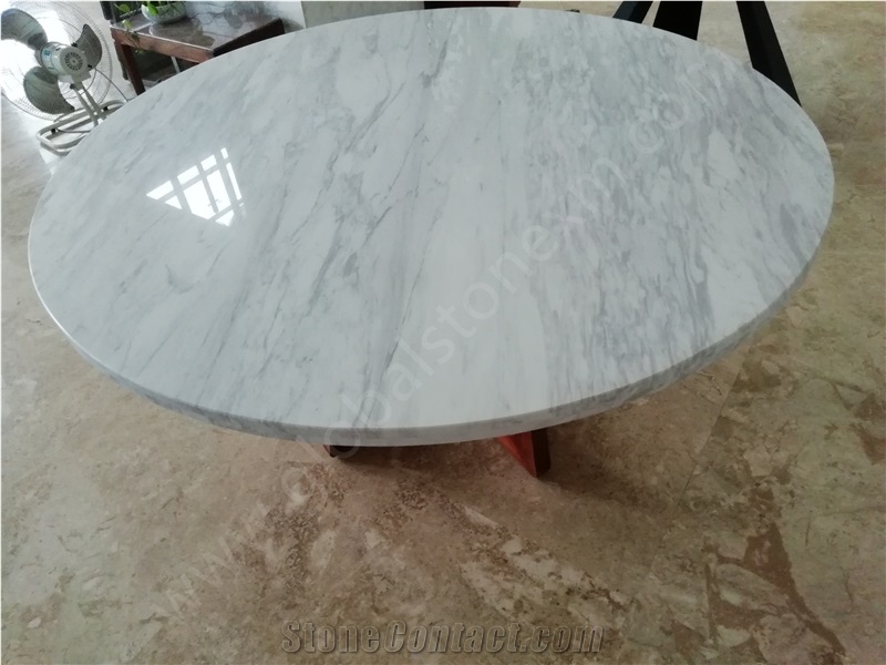 Volakas White Marble, Elegent White Marble for Hotel Decorations