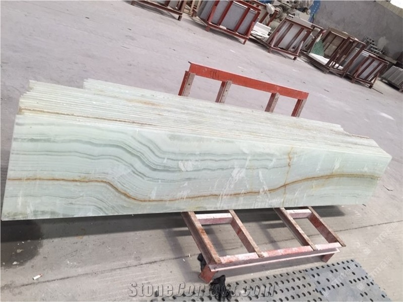 Cloudy White Onyx Flooring,Onyx Stone Wall Covering,Onyx Floor Cover