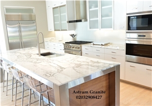Buy Arabescato Vagli Marble Kitchen Worktop for Home in London