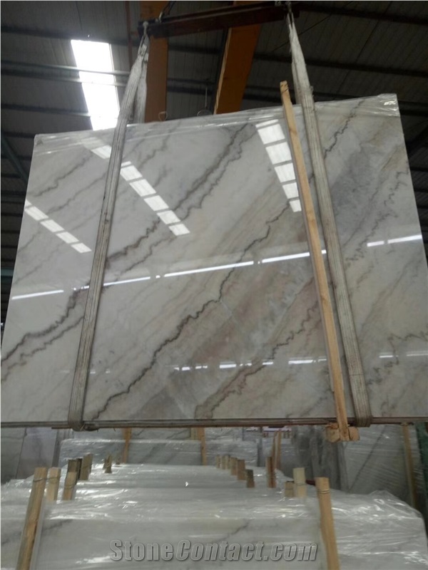 Kwong Sal White Marble China Bianco Carrara Marble Guangxi White