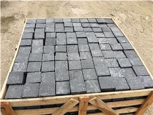 Chinese Black Basalt Zp Black Basalt All Nature Pavers/Cube Stone